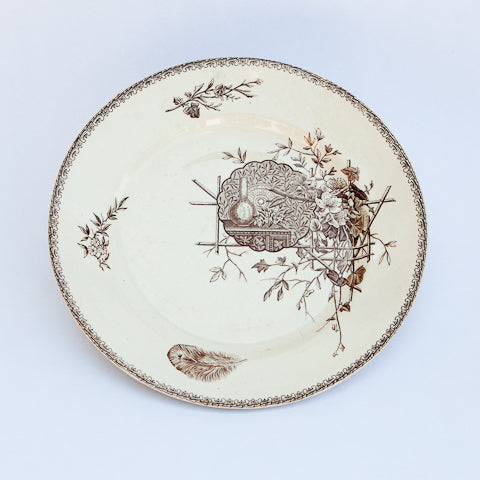 Aesthetic Movement English Plate