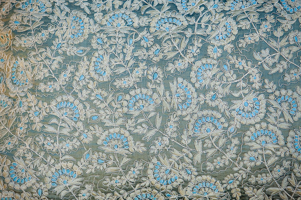 Vintage Silk Embroidery