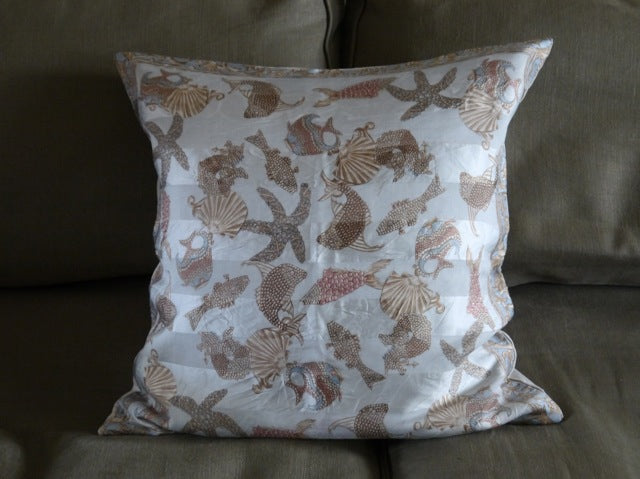 Bill Blass Silk Pillow
